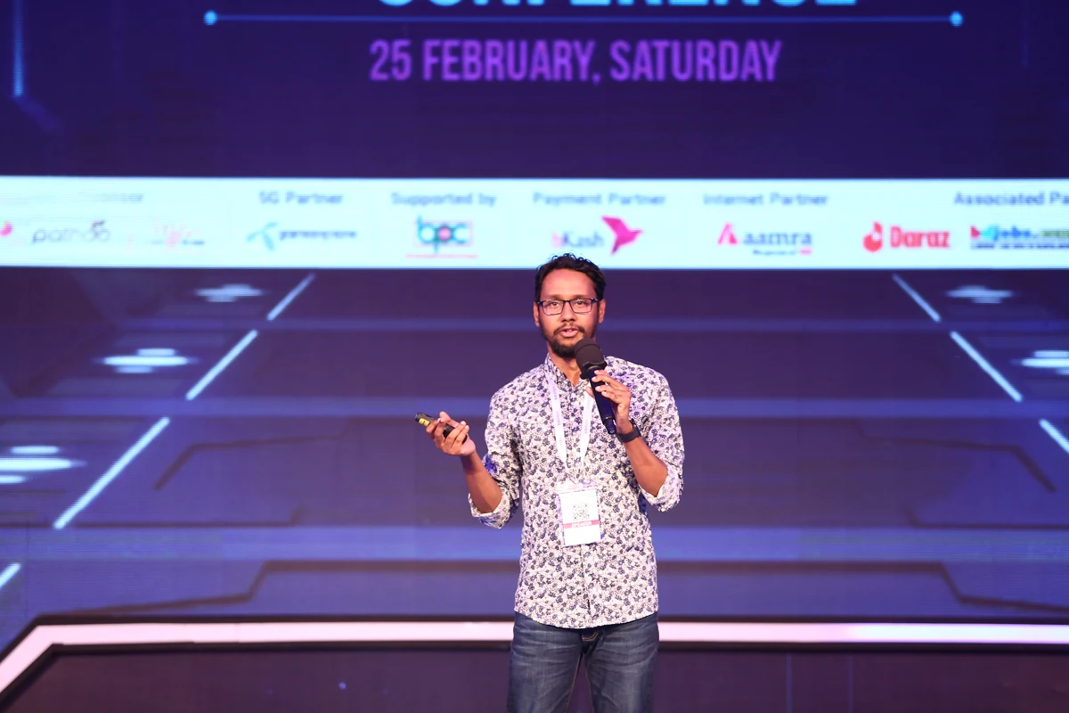 Sumon Molla Selim — speaking at Developers Conference 2023